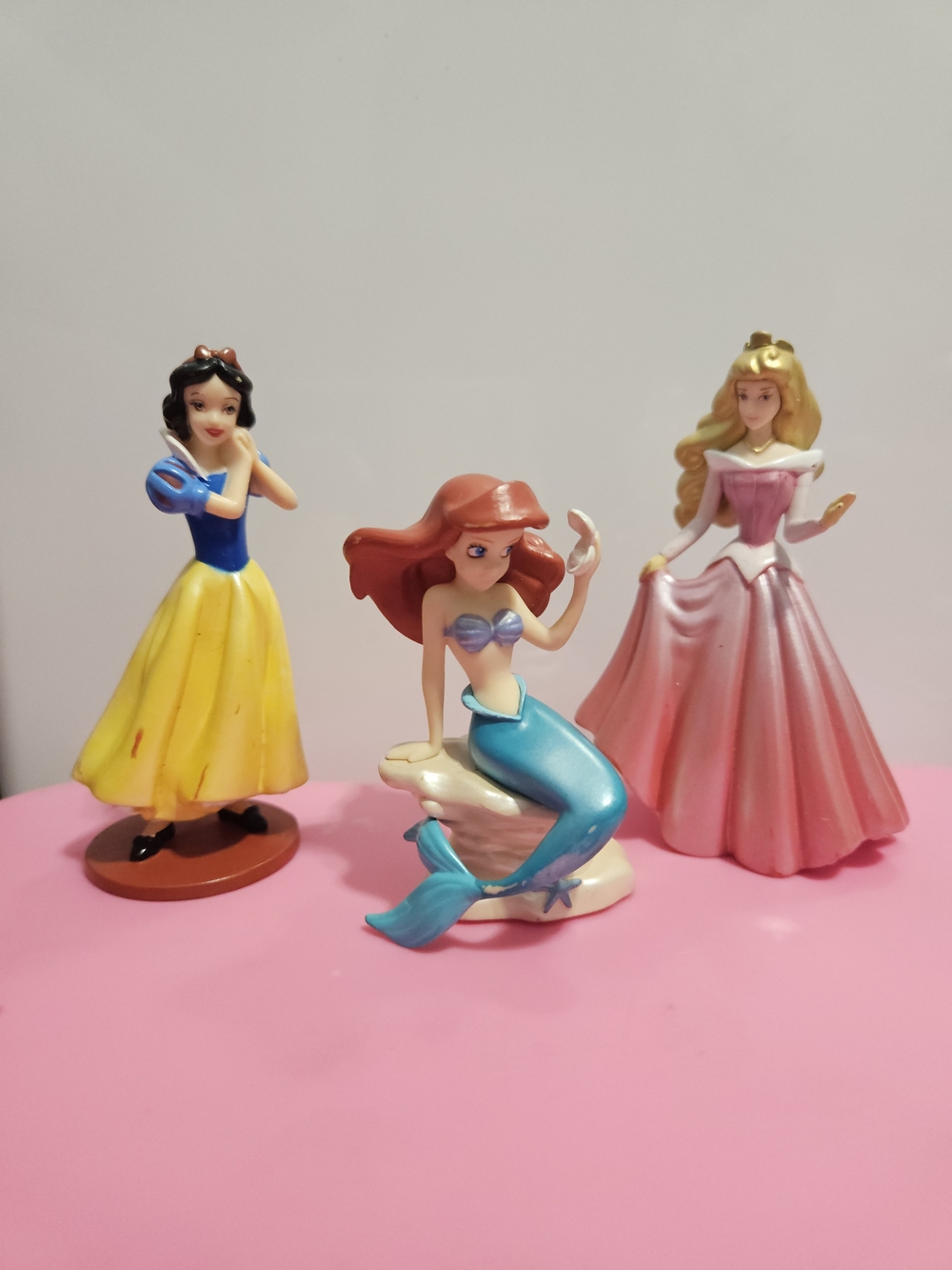 Deluxe Metallic Disney Princess Figurine Set